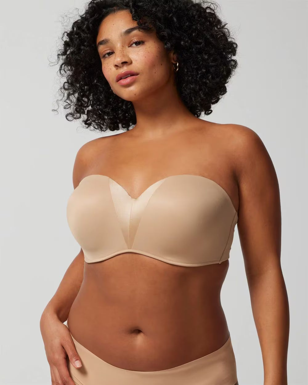 5-Way Convertible Strapless Bra - Removable Straps | Underwire Support | No-Slip Fit | Free Shipping