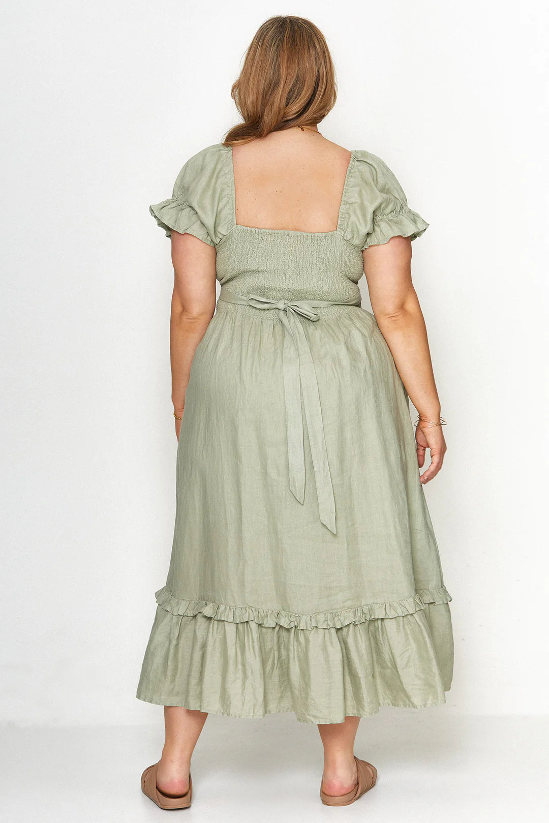 Reversible Ruffle Dress