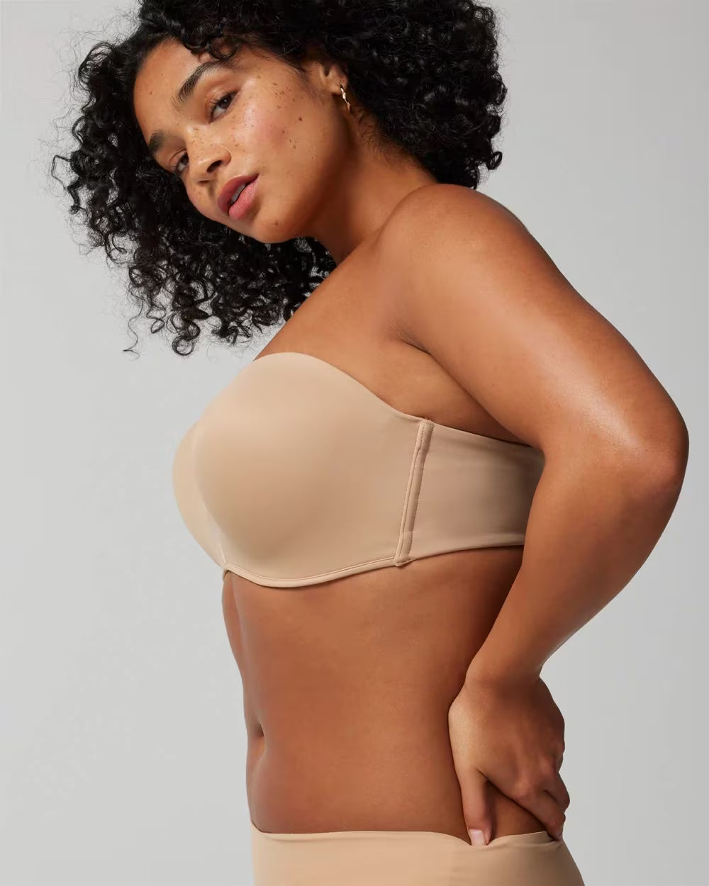 5-Way Convertible Strapless Bra - Removable Straps | Underwire Support | No-Slip Fit | Free Shipping
