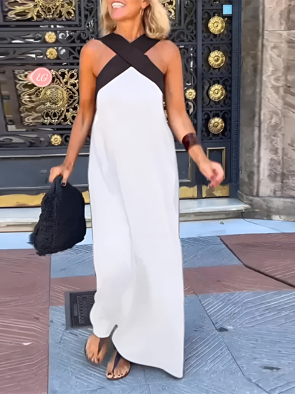 Cross-over dress