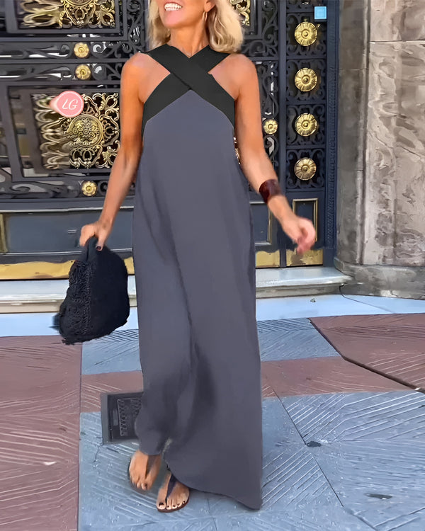 Cross-over dress
