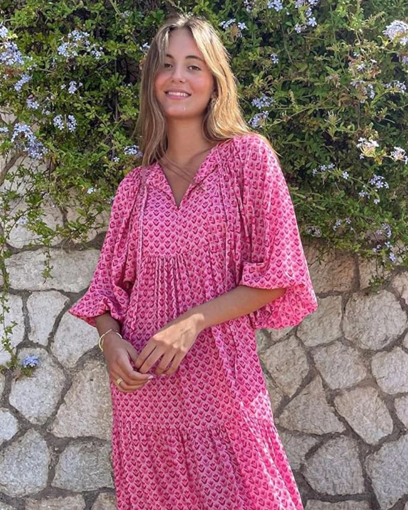 COMFORTABLE AND TRENDY LONG DRESS