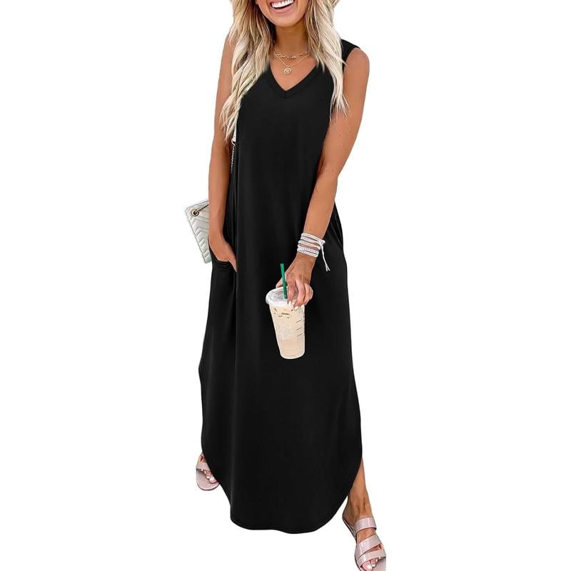Summer Dresses Vacation Beach Sundresses 2025 with Pockets