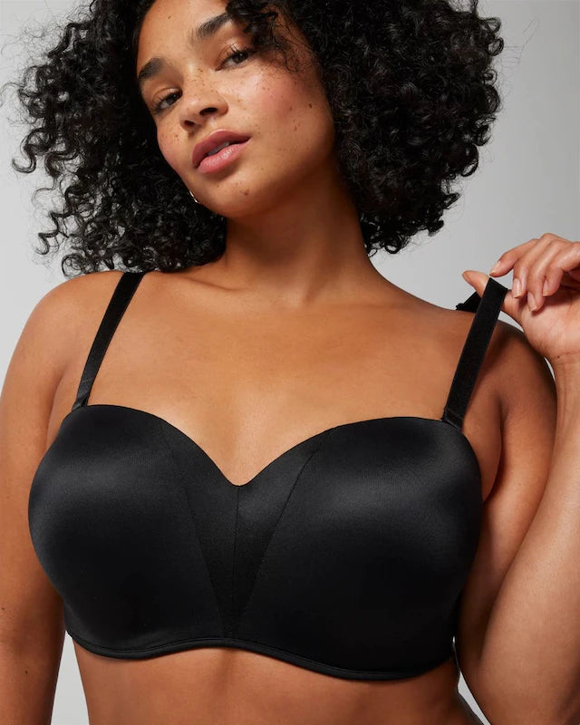 5-Way Convertible Strapless Bra - Removable Straps | Underwire Support | No-Slip Fit | Free Shipping