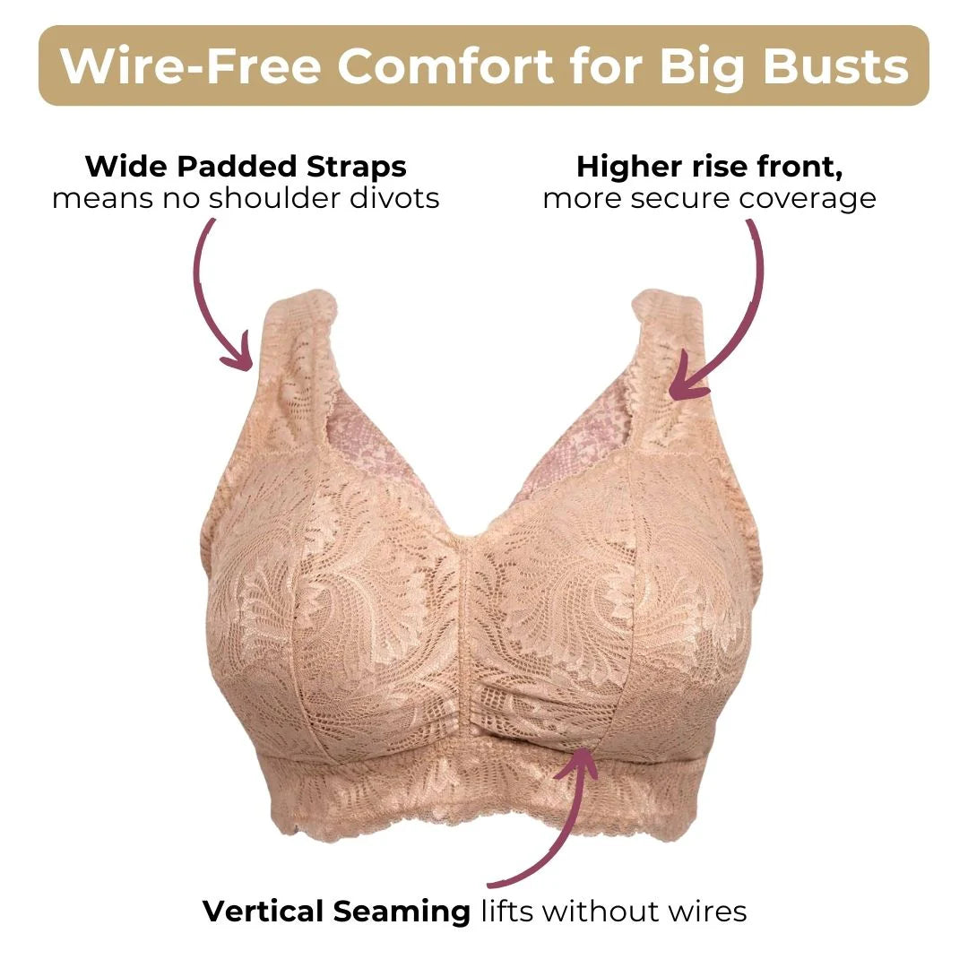 🔥Hot Sale 49% OFF🔥Lace Wire-Free Casual Bra