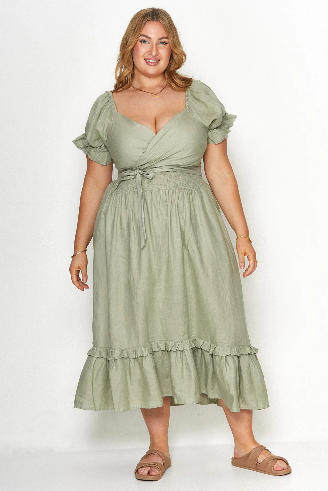 Reversible Ruffle Dress