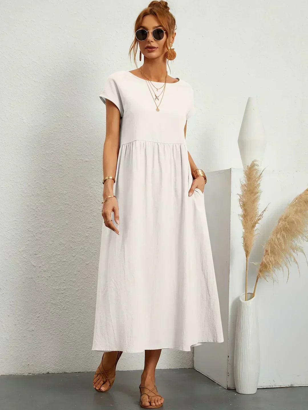 Summer Dress with Pockets