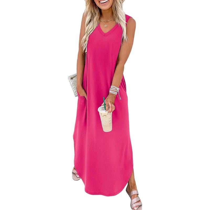 Summer Dresses Vacation Beach Sundresses 2025 with Pockets