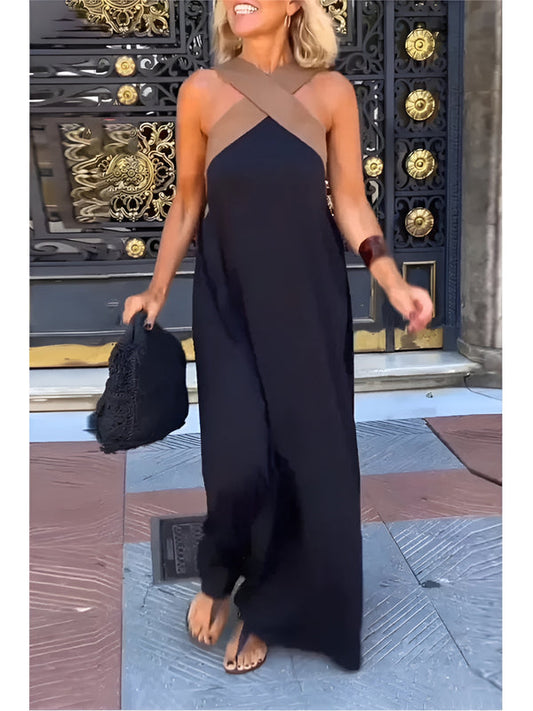 Cross-over dress