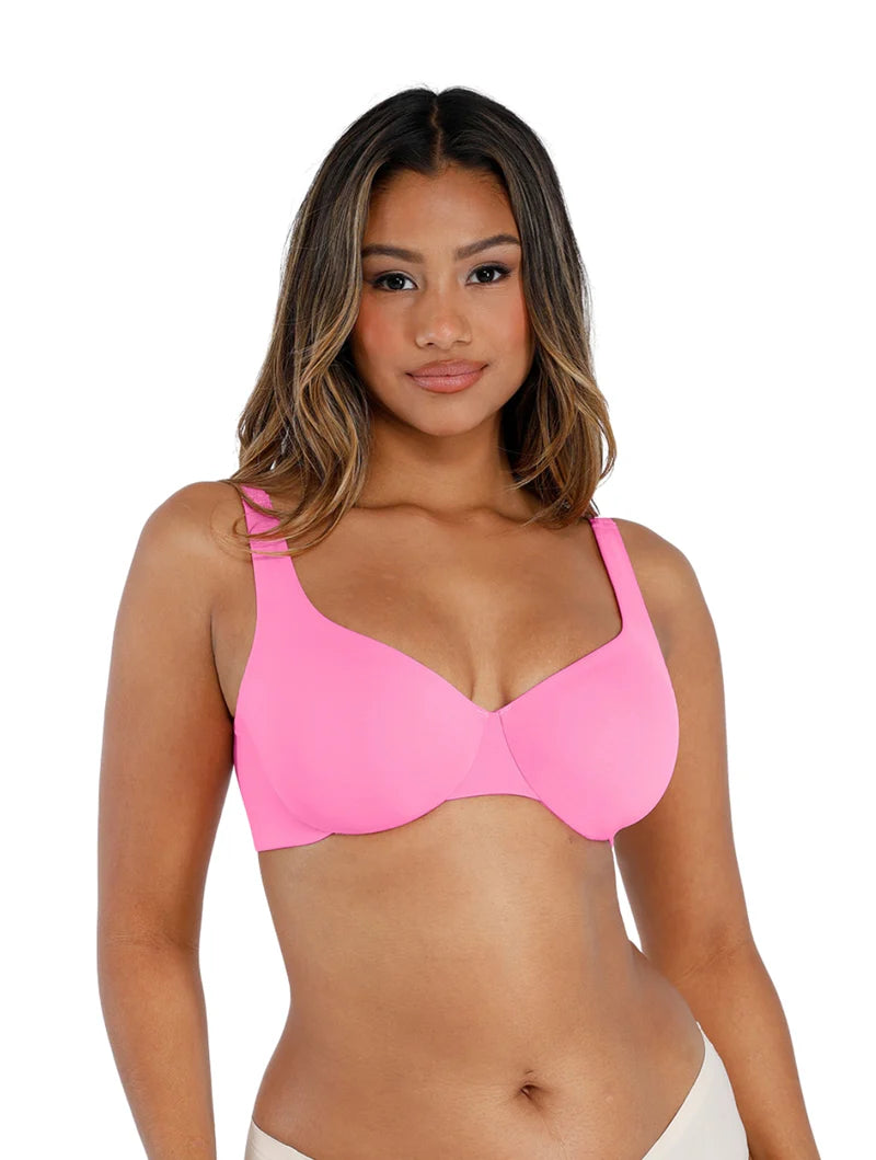 ✨Last day 49% discount🔥Women's Unlined Plus Size Full Cup Seamless Low Cut Everyday Bra