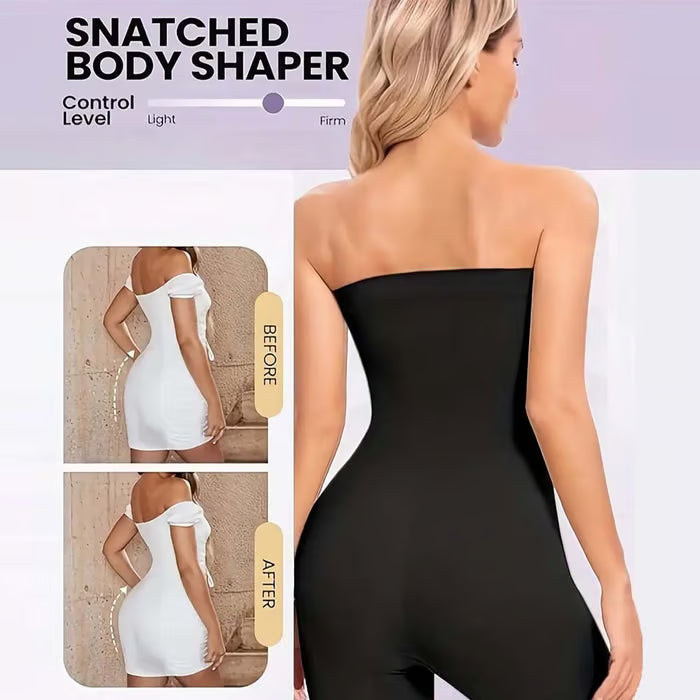 🏆Flash Sale⚡ 50K+ SOLD! Almost Gone-💥Strapless Seamless Tummy Control One-piece Body Shapewear,Best Gifts