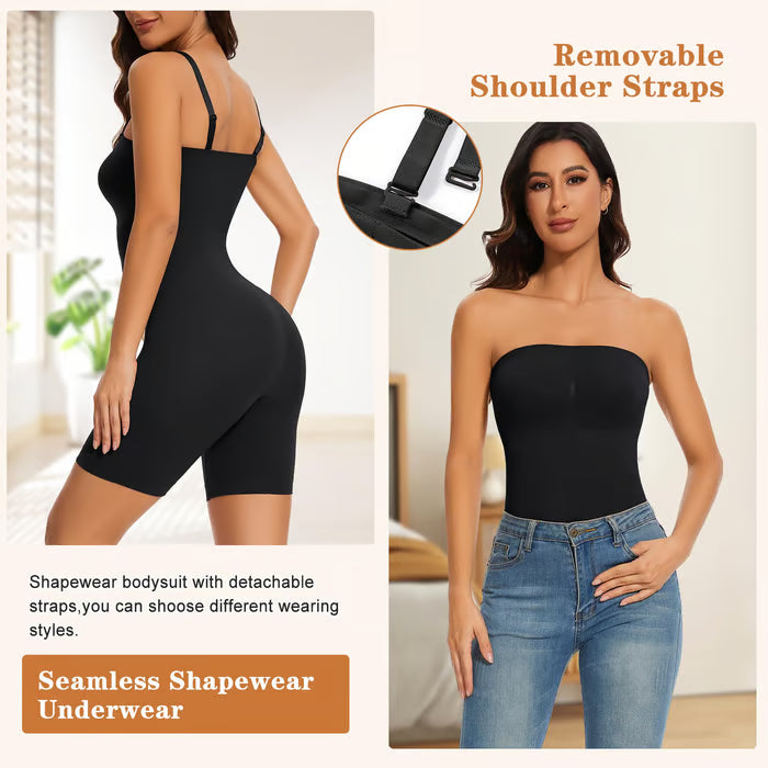 🏆Flash Sale⚡ 50K+ SOLD! Almost Gone-💥Strapless Seamless Tummy Control One-piece Body Shapewear,Best Gifts