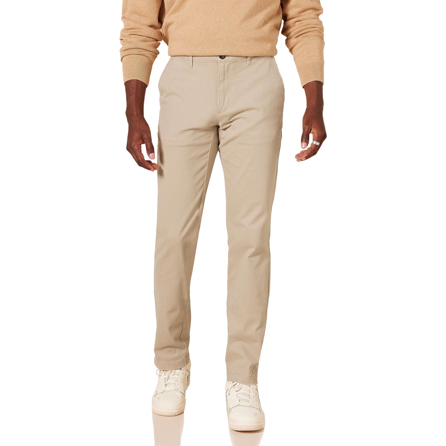 Men's Classic-Fit Wrinkle-Resistant Flat-Front Chino Pant