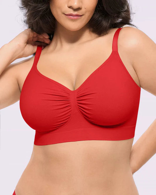 Women's Full Coverage Non-Padded Wireless Sculpt Bra
